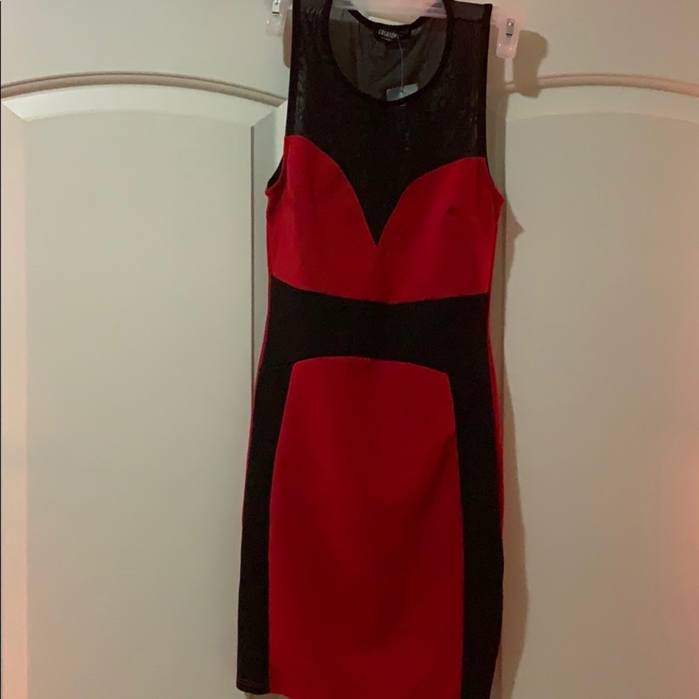 Red dress